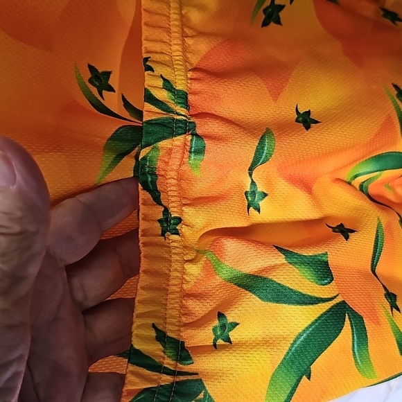 Bike Florida Men's Cycling Jersey - Green and Orange - Picture 8 of 13